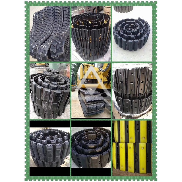 Hot Sale Pads Excavator Rubber Track Pad Shoe Steel Plate Sole For Construction Undercarriage Rubber Padding Competitive Price